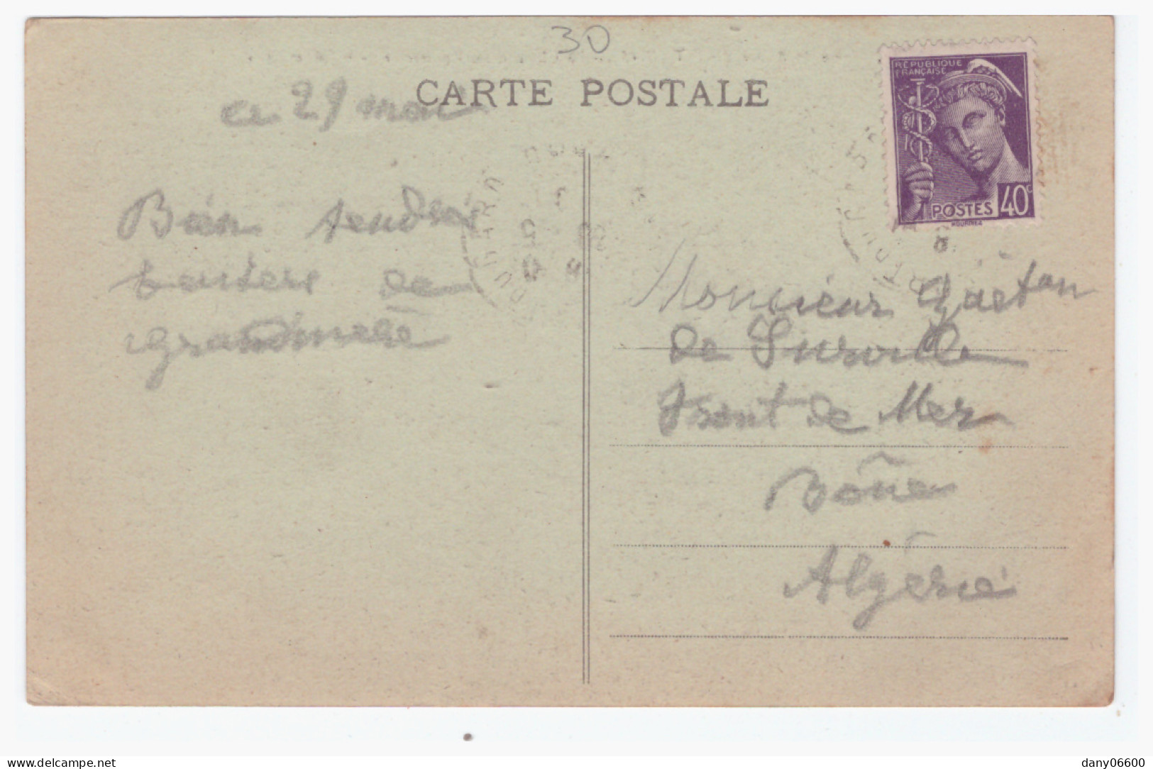 NOTRE DAME DE ROCHEFORT - Le Chemin Du Rosaire - 6 Juillet 1914  (carte Animée) - Rochefort-du-Gard