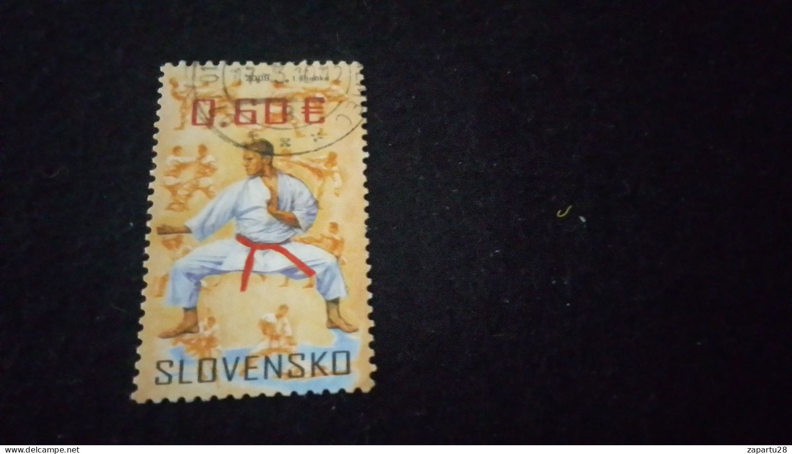 SLOVAKYA-    2000-10-      0.60    EURO      DAMGALI - Used Stamps