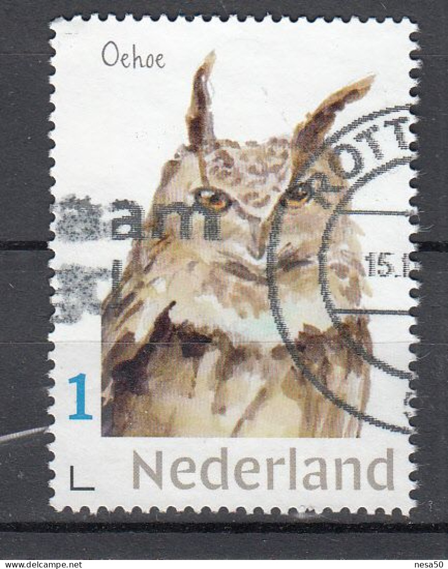 Nederland Persoonlijke Postzegel:  Thema: Uil, Oehoe, Owl - Gebraucht