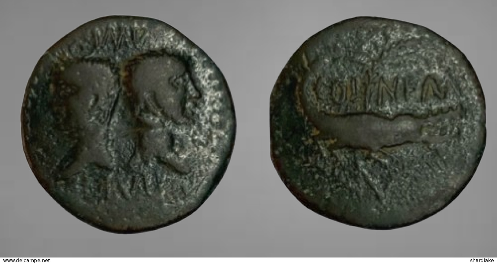 Roman Empire - Augustus & Agrippa – Dupondius – 27 BC - Les Julio-Claudiens (-27 à 69)