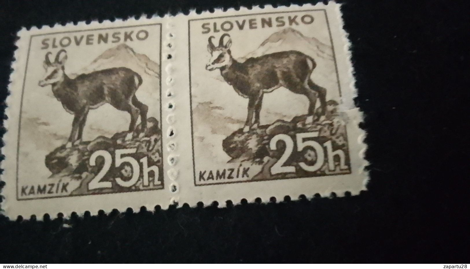 SLOVAKYA-    1939- 45     25 H    DAMGASIZ - Nuovi