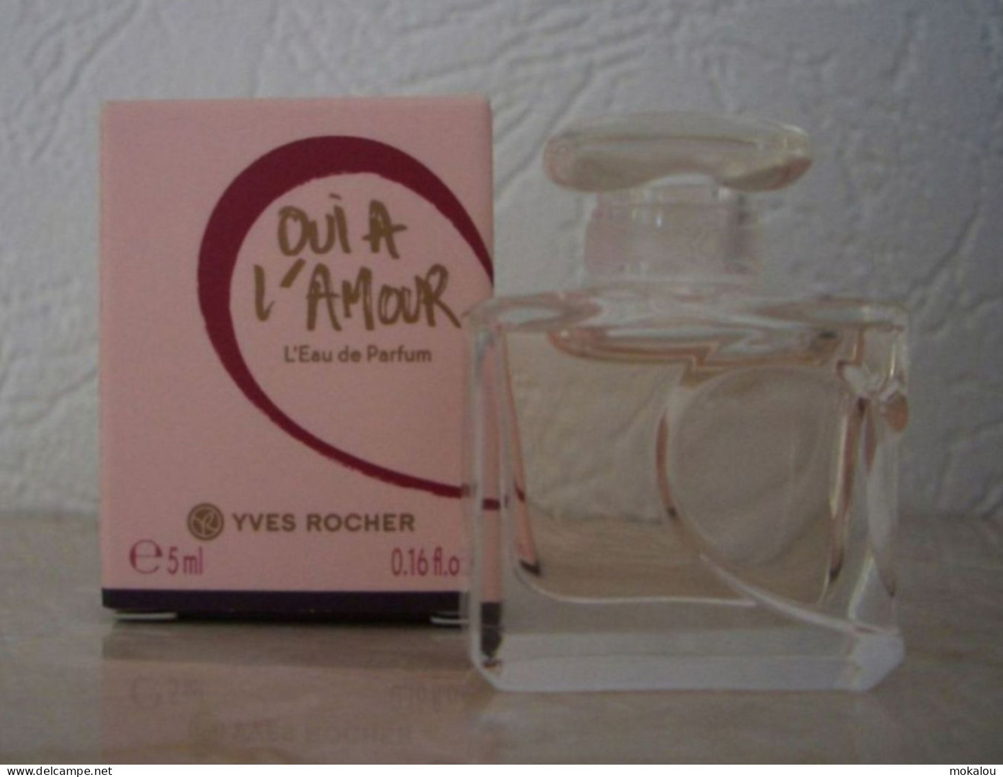 Miniature Yves Rocher Oui à L'Amour EDP 5ml - Miniatures Womens' Fragrances (in Box)