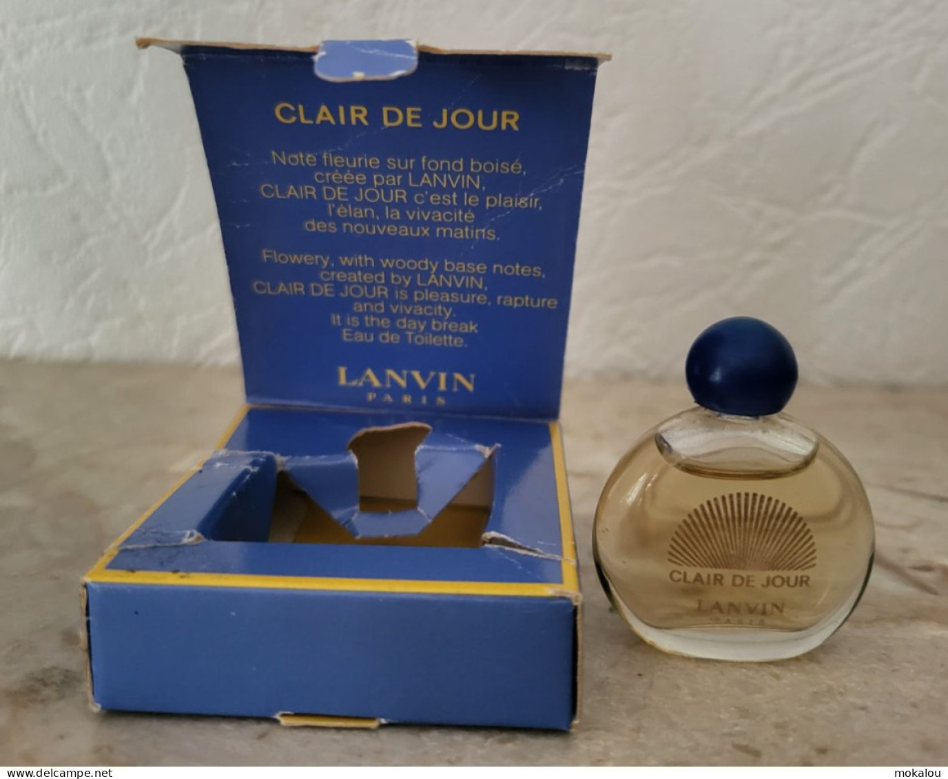 Miniature Lanvin Clair De Jour - Miniatures (avec Boite)