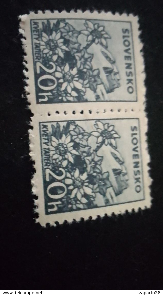 SLOVAKYA-    1939- 45     20 H    DAMGASIZ - Unused Stamps