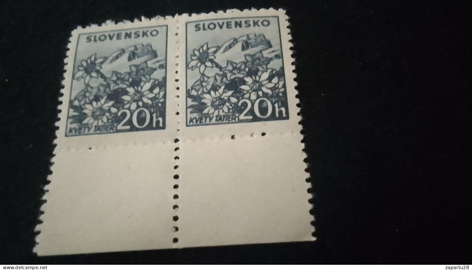 SLOVAKYA-    1939- 45     20 H    DAMGASIZ - Neufs