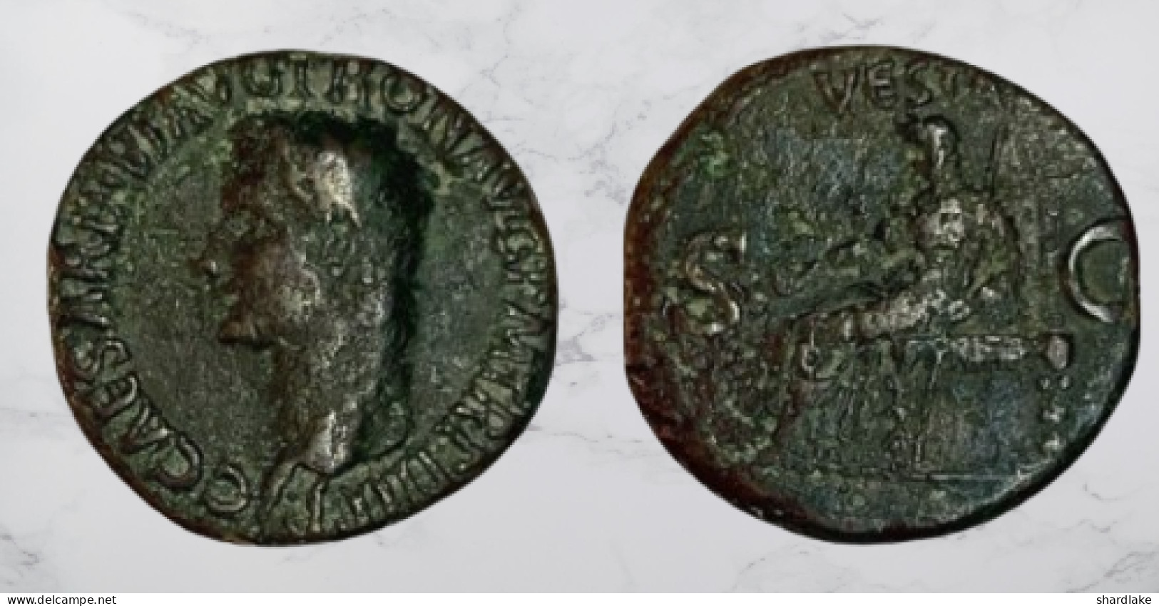 Roman Empire - Caligula – Ash – 37 AC - Die Julio-Claudische Dynastie (-27 / 69)