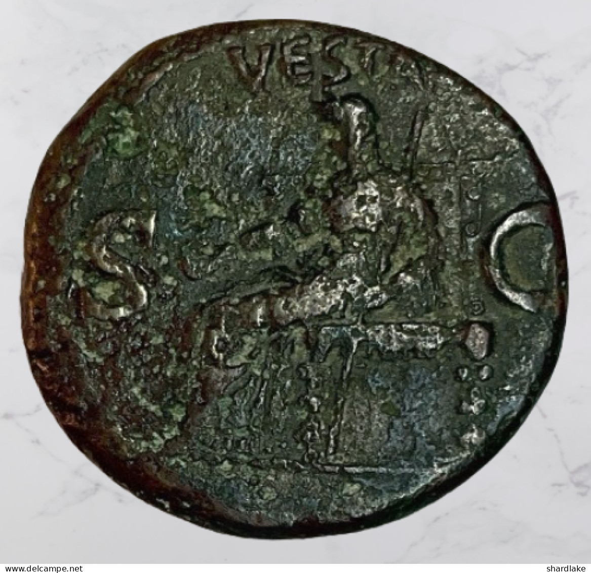 Roman Empire - Caligula – Ash – 37 AC - La Dinastia Giulio-Claudia Dinastia (-27 / 69)