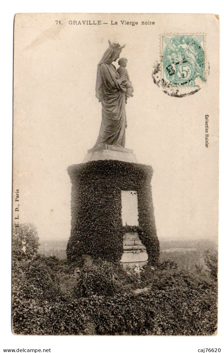 Le Havre , Graville , La Vierge Noire - Graville