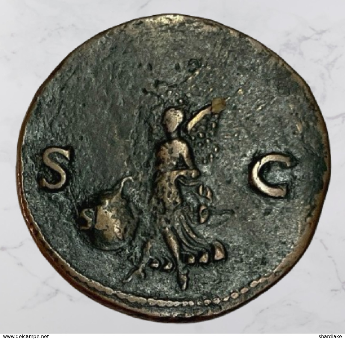 Roman Empire - Nero – Ash – 54 AC - The Julio-Claudians (27 BC Tot 69 AD)