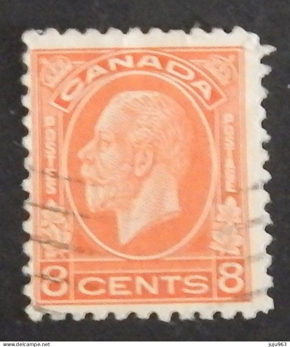 CANADA YT 166 OBLITÉRÉ "GEORGE V" ANNÉES 1932/1933 - Usati