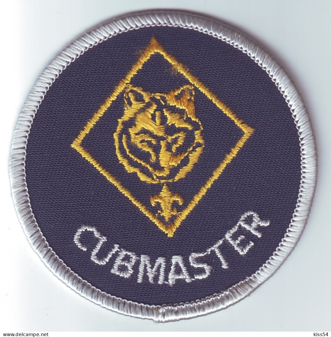 B 18 - 40 USA Scout Badge - Cubmaster - Movimiento Scout