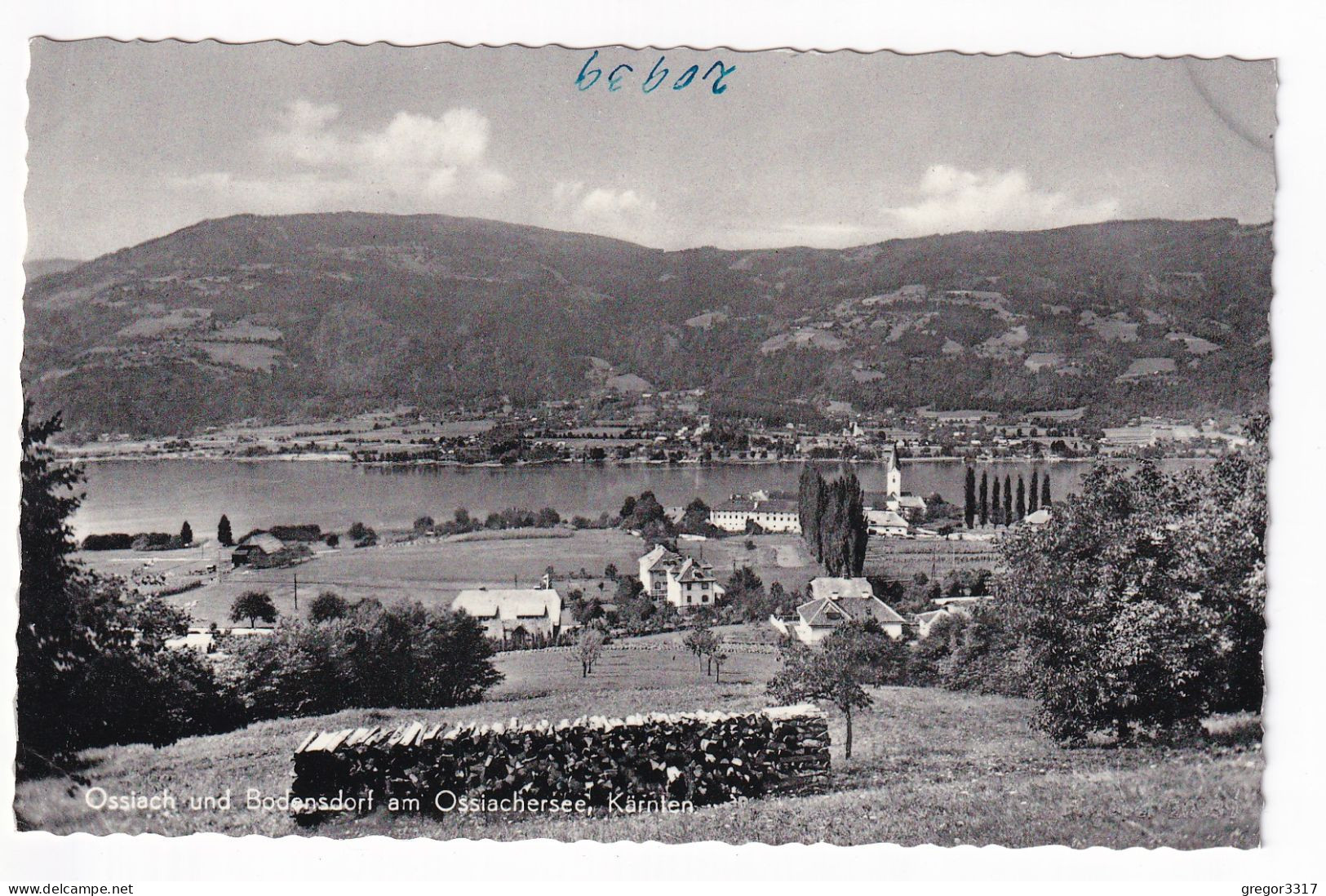 E5067) OSSIACH Und Bodensdorf Am OSSIACHERSEE - S/W FOTO AK - Kärnten - Ossiachersee-Orte