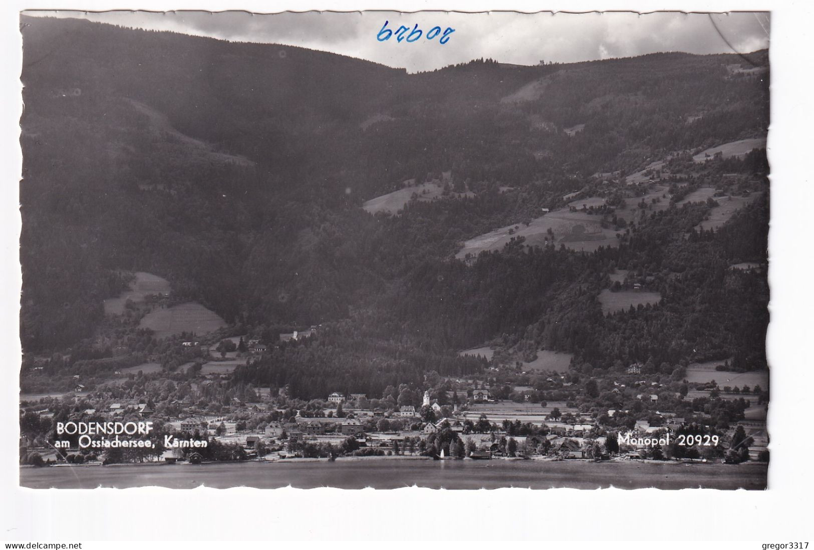 E5069) BODENSDORF Am  OSSIACHERSEE - Kärnten - S/w FOTO AK Monopol 20929 - Ossiachersee-Orte