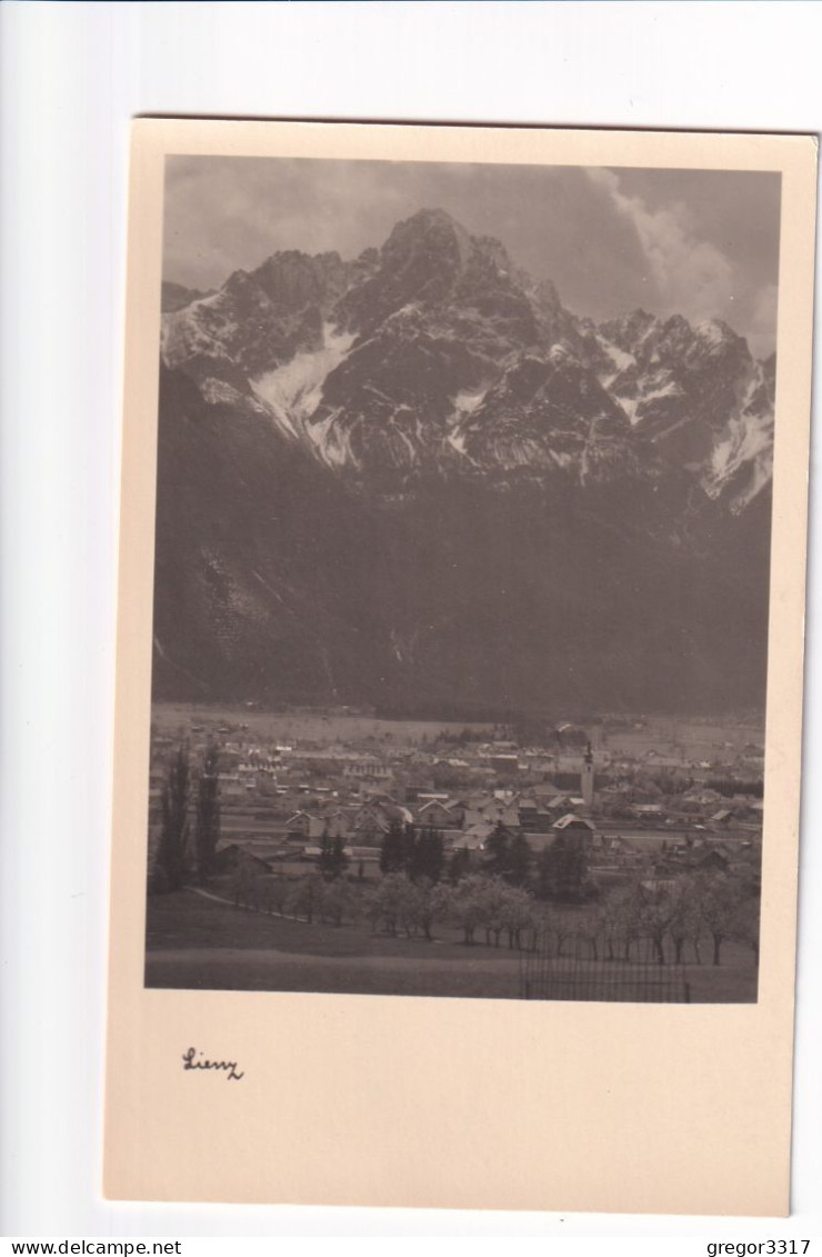 E5071) LIENZ / Osttirol - Blick Gegen Berge - Kirche Häuser - Lienz