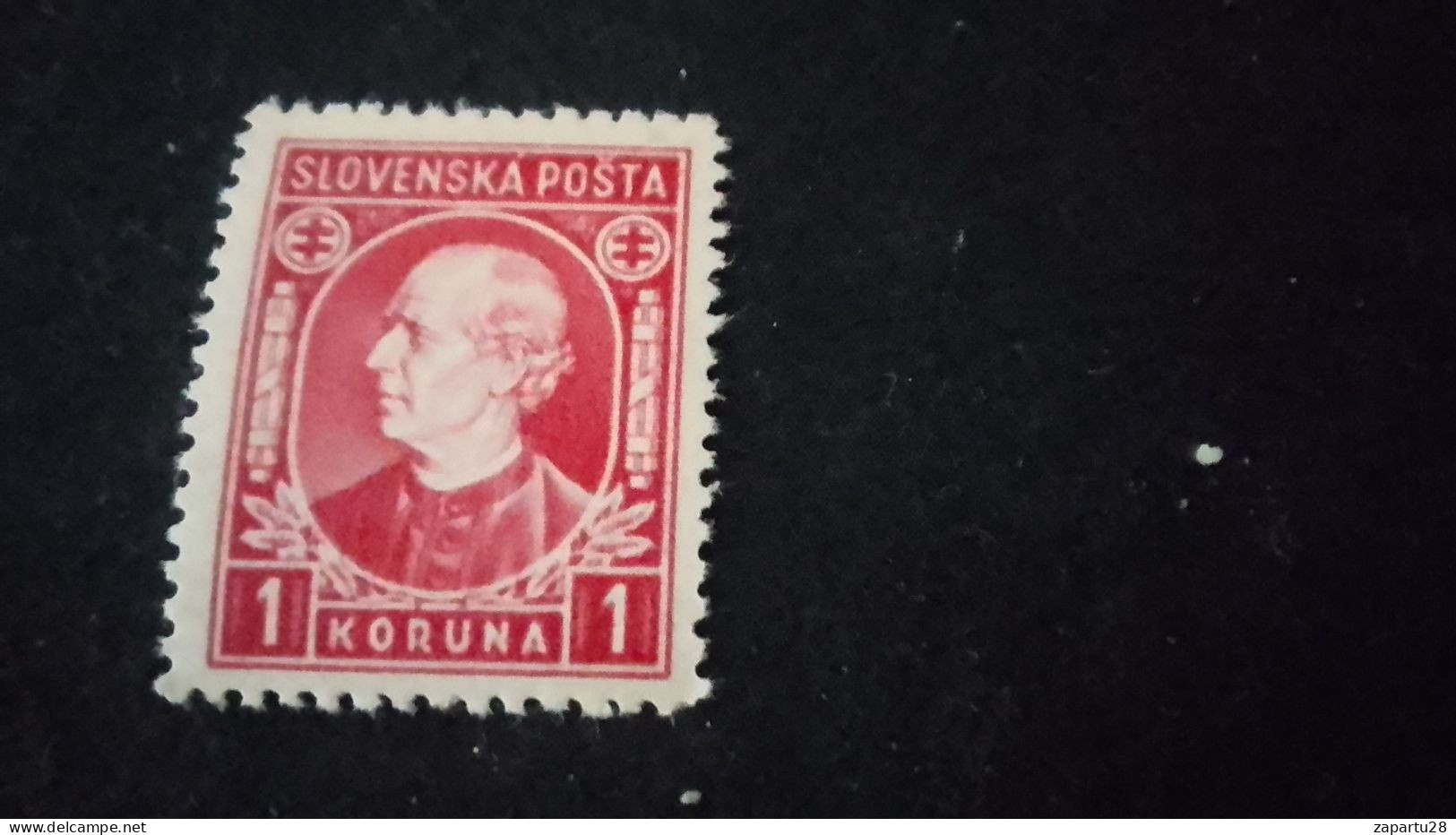 SLOVAKYA-    1939- 45     1  KORUNA   DAMGASIZ - Nuevos