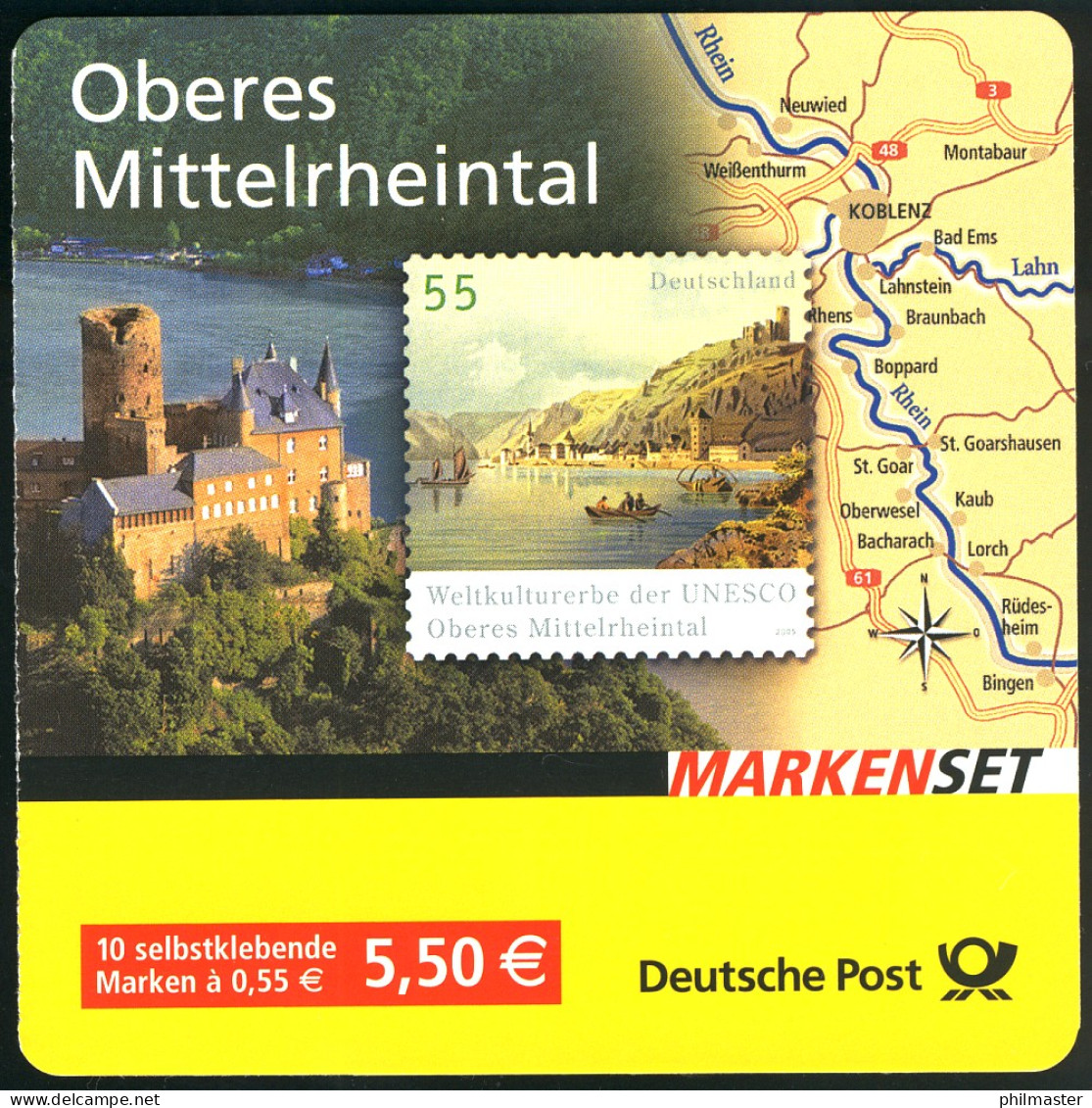 63a MH Mittelrheintal - Versandstellenstempel Weiden 4.5.2006 - 2001-2010