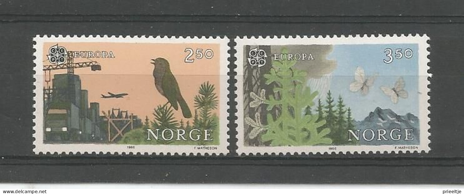 Norway 1986 Europa Protect Nature  Y.T. 902/903 ** - Nuevos