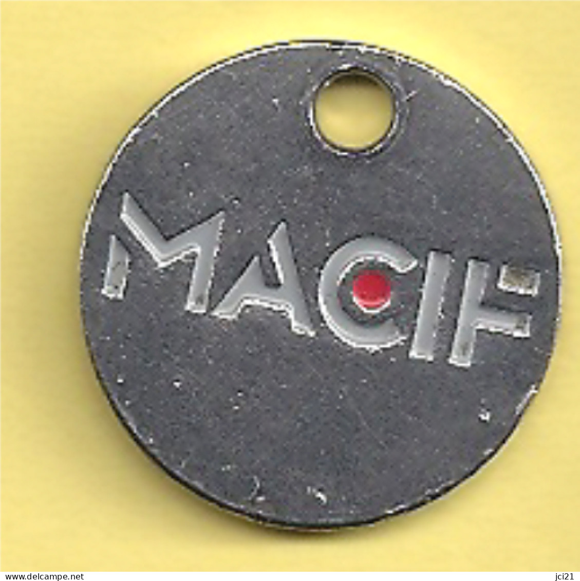 Jeton De Caddie " MACIF " [D]_j157 - Einkaufswagen-Chips (EKW)