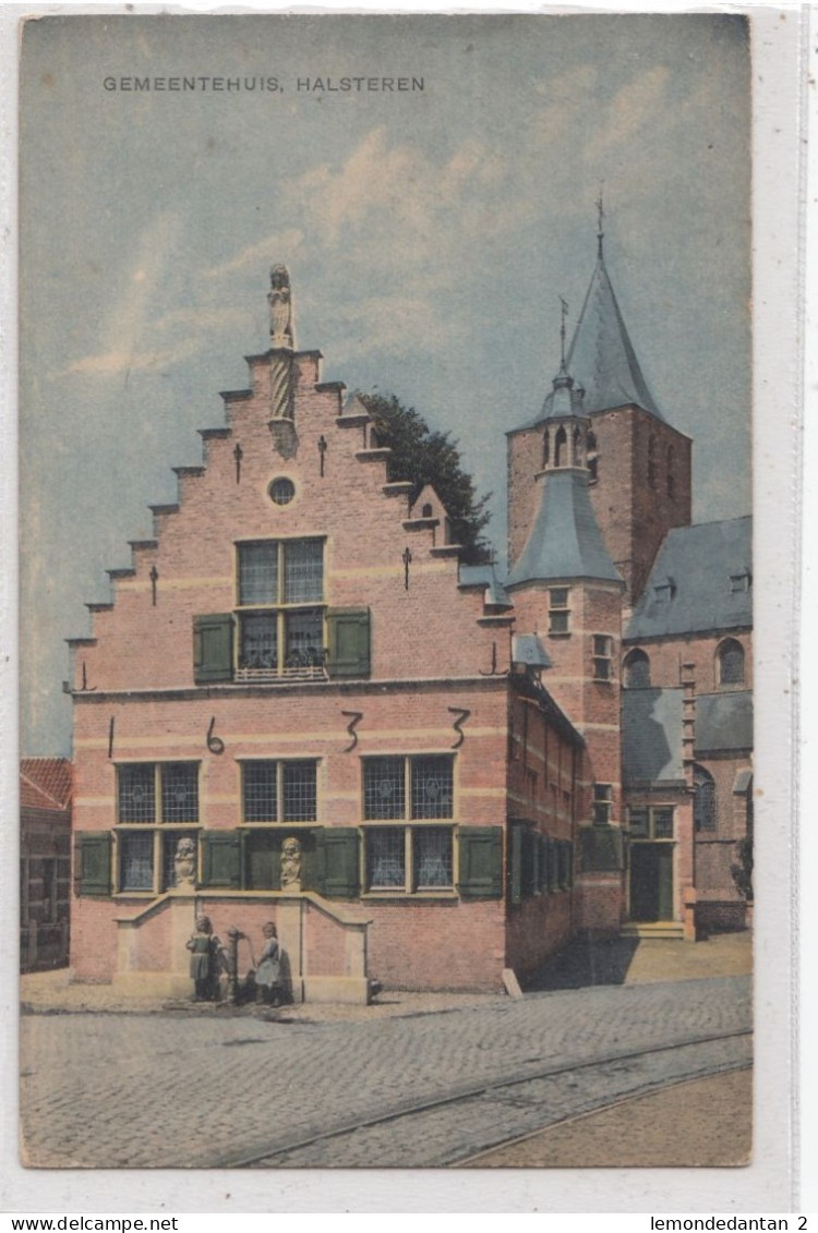 Gemeentehuis Halsteren. * - Bergen Op Zoom