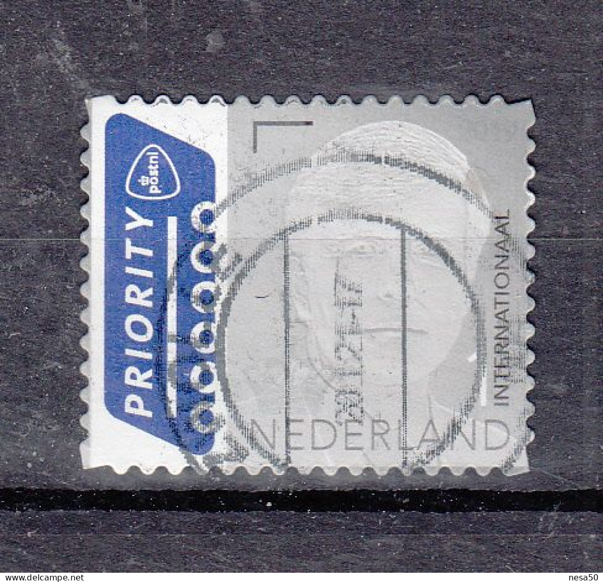 Nederland 2019, Nvph Nr 3811, Internationaal, Koning Willem Alexander Jaartal 2019 - Used Stamps
