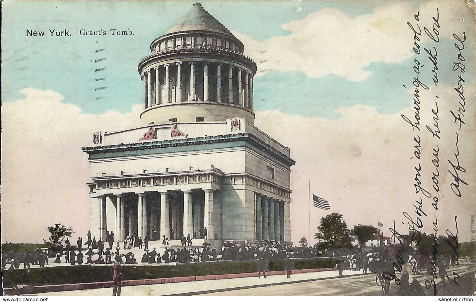 Grant's Tomb, New York, Gelaufen 1907 - Andere Monumenten & Gebouwen