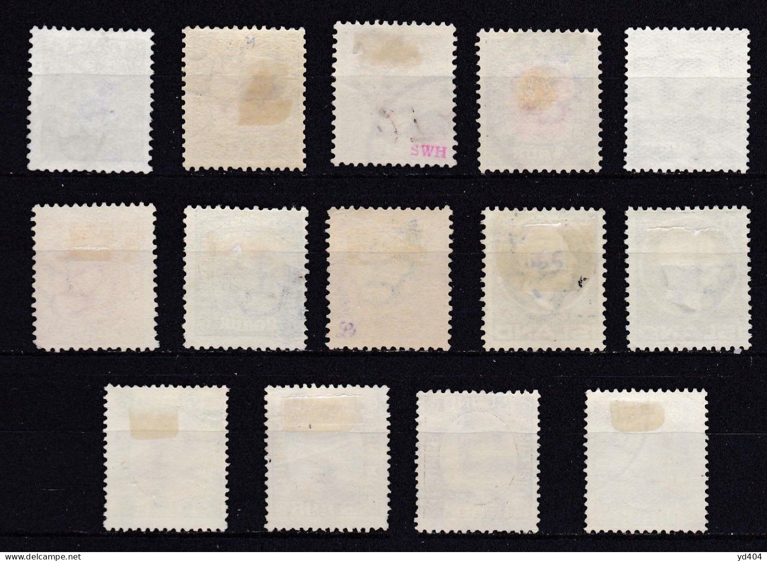 IS018 – ISLANDE – ICELAND – 1902/22 – USED LOT - 70 € - Used Stamps