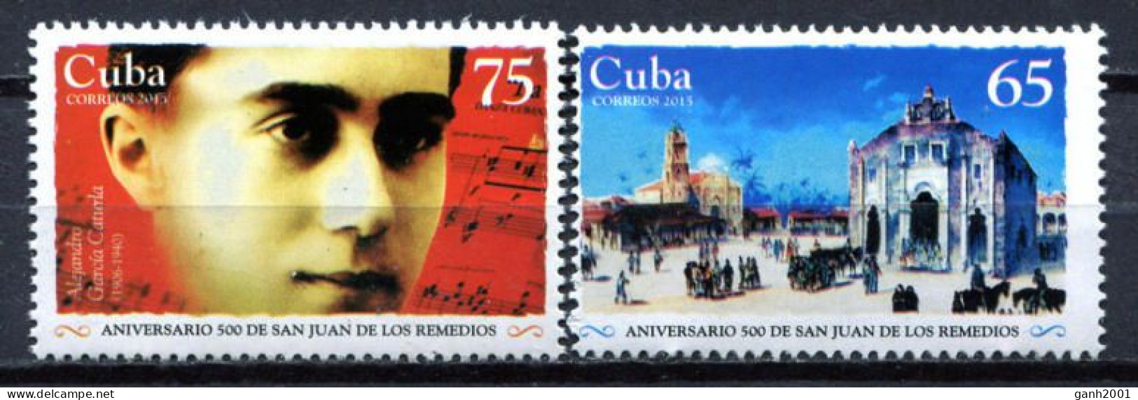 Cuba 2015 / San Juan De Los Remedios City Centennial MNH Music Musik Musique / Hj78  36-3 - Ongebruikt