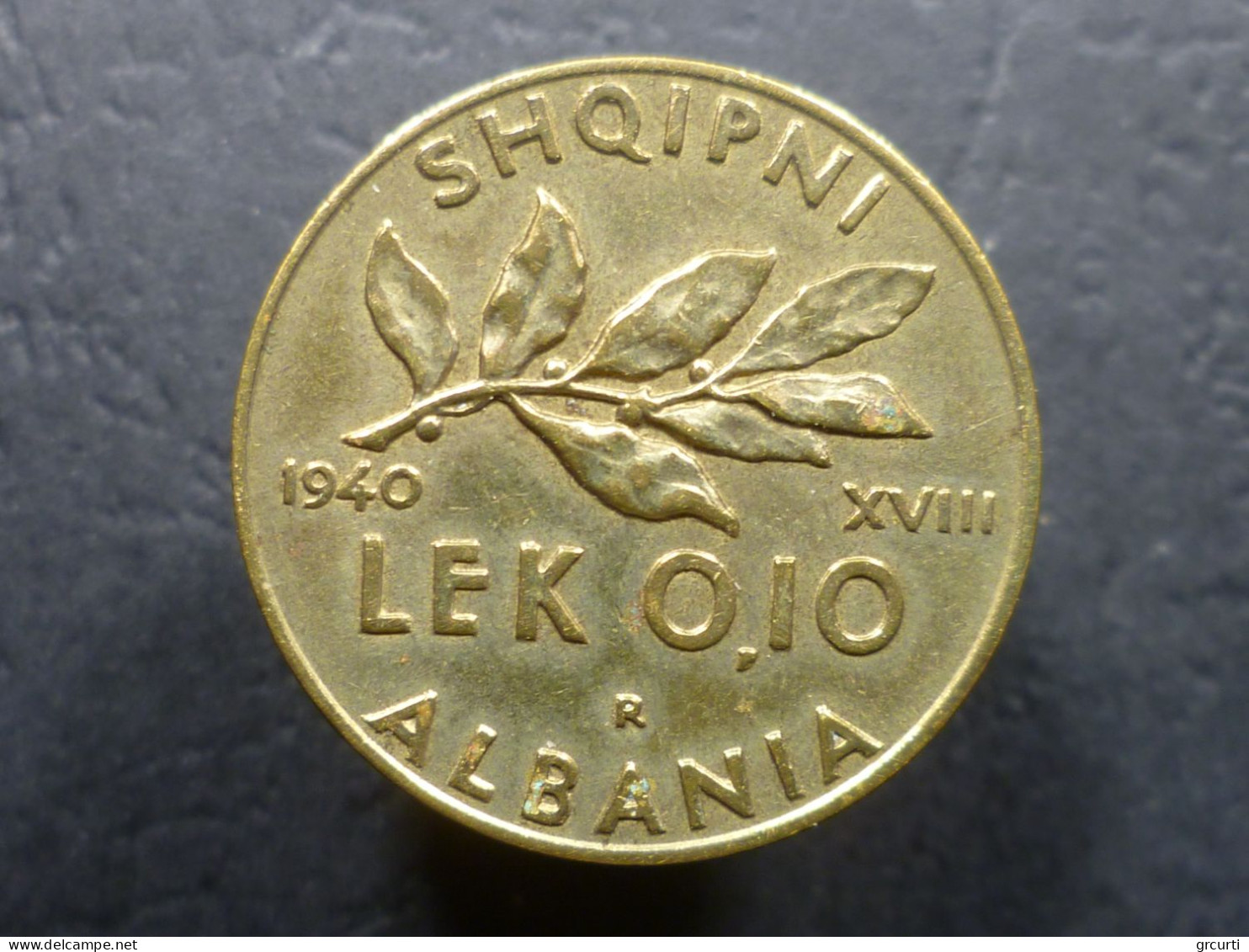 Albania - Colonia Italiana - Lotto di 5 monete