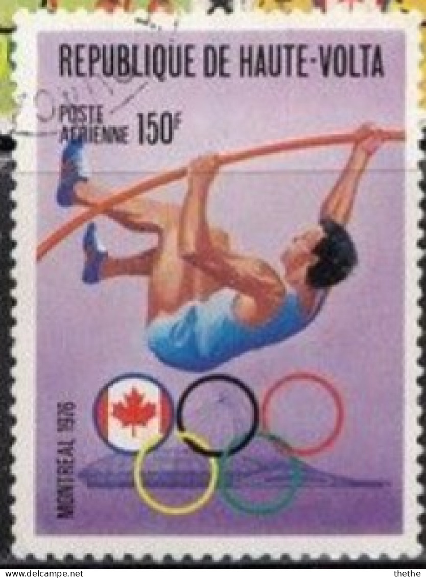 HAUTE VOLTA -  Jeux Olympiques D'été 1976 - Montréal - Saut à La Perche - Ete 1976: Montréal