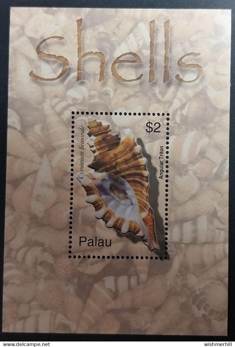 Coquillages Shells // Bloc Neuf ** MNH ; Palau BF 150 (2003) Cote 8 € - Palau