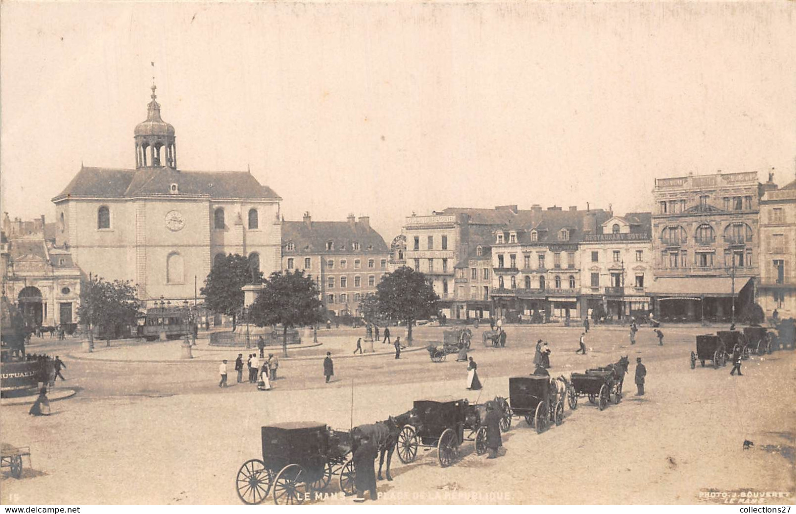 72-LE-MANS- PLACE DE LA REPUBLIQUE - Le Mans