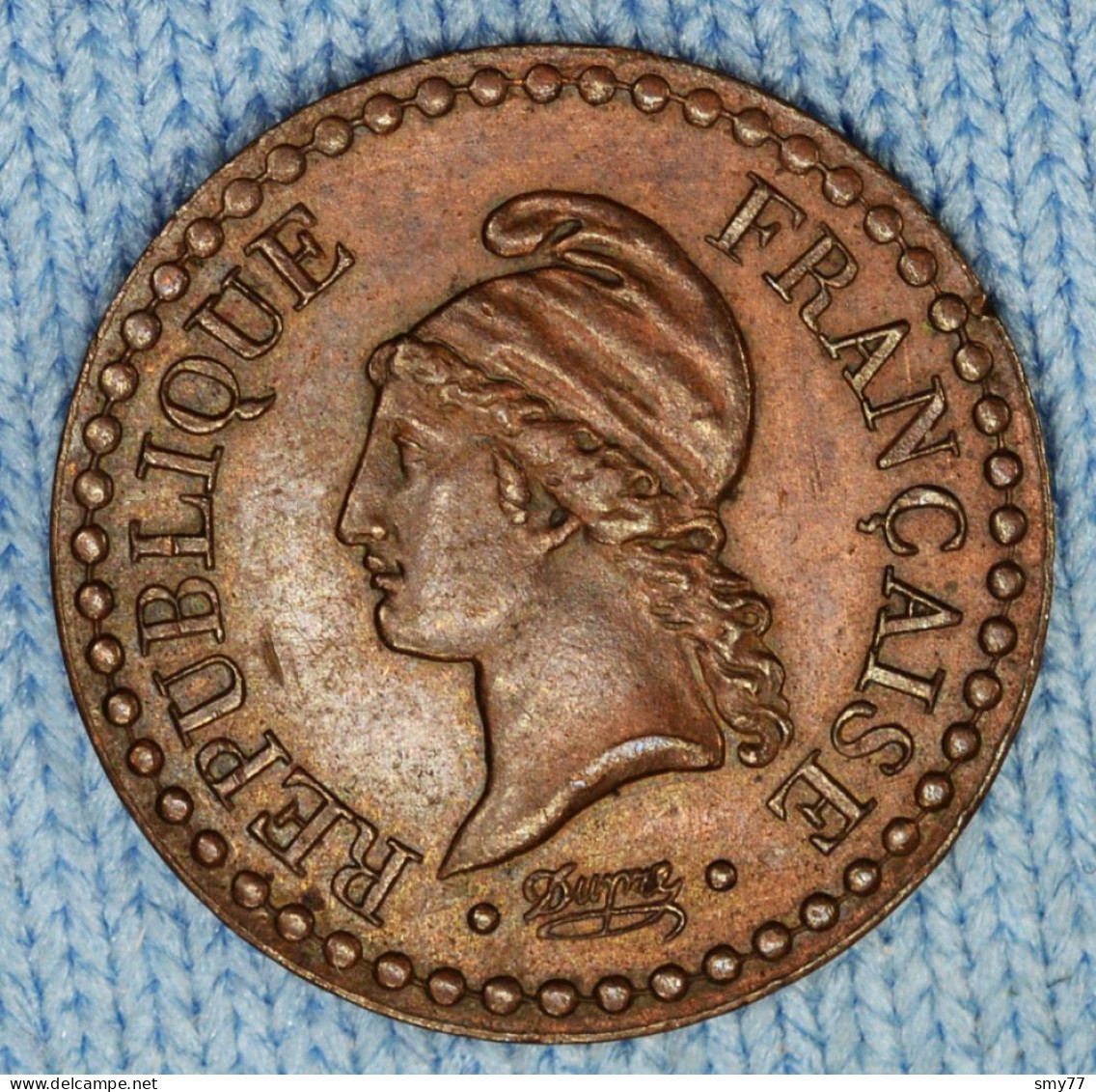 France • 1 Centime 1851 • Sans Accent ! • In High Grade • W/o Accent • [24-222] - 1 Centime