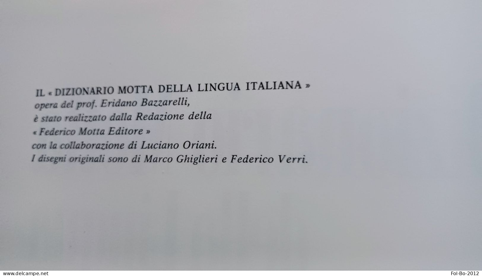 Dizionario Motta 2 Volumi A/Z Del 1975 - Encyclopedieën