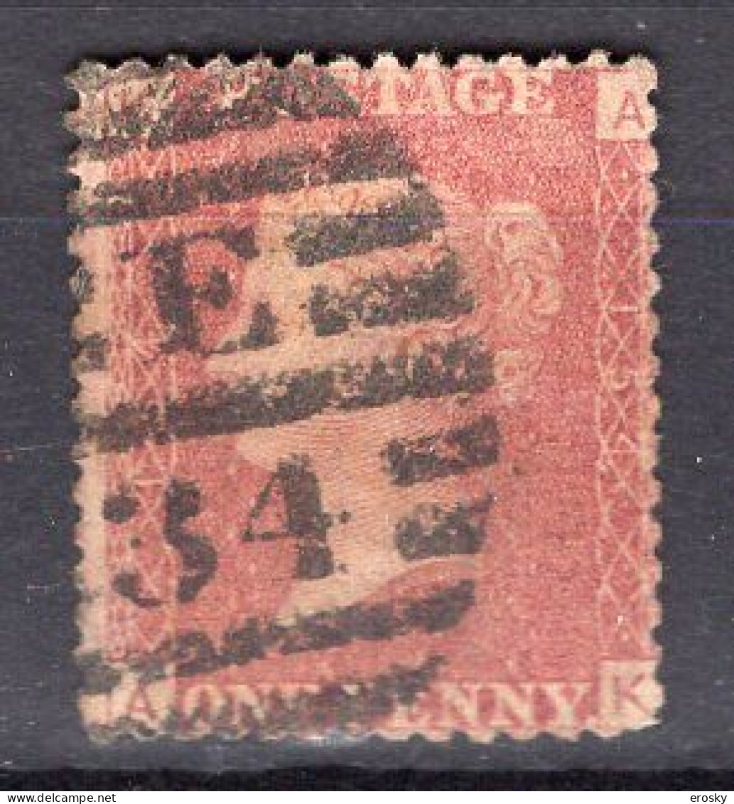P0682 - GRANDE BRETAGNE Yv N°26 Pl. 154 - Used Stamps