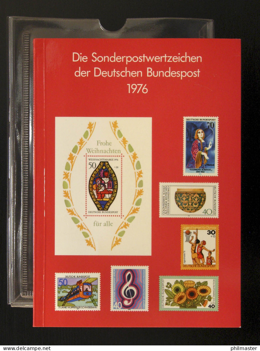 Jahrbuch Bund 1976, Postfrisch ** Wie Verausgabt - Collections Annuelles