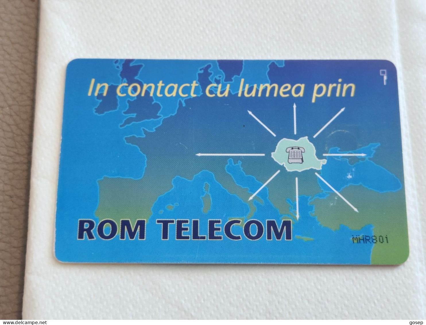ROMANIA-(RO-ROM-0010C)-Abstract Design-(1995)-(62)-(20.000 Lei)-(MHR801)-used Card+1card Prepiad Free - Roumanie