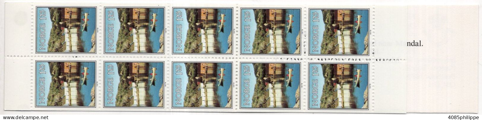Norvège Timbre-poste N°752a** En Carnet N° C752 TB - Postzegelboekjes