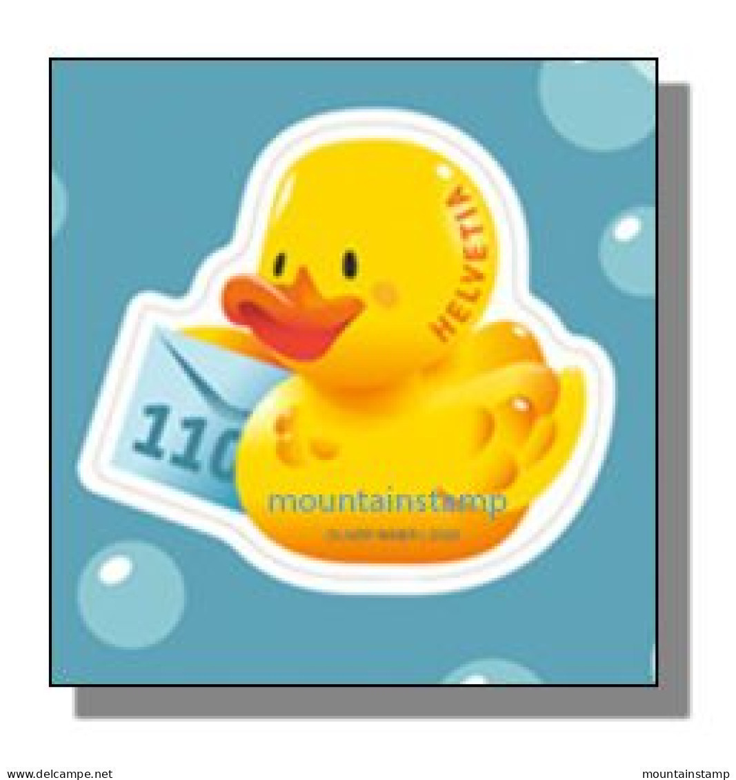 Switzerland 2023 (2/2023) Gummiente - Ente - Canard En Plastique - Paperella Di Gomma - Rubber Duck - MNH ** - Unused Stamps