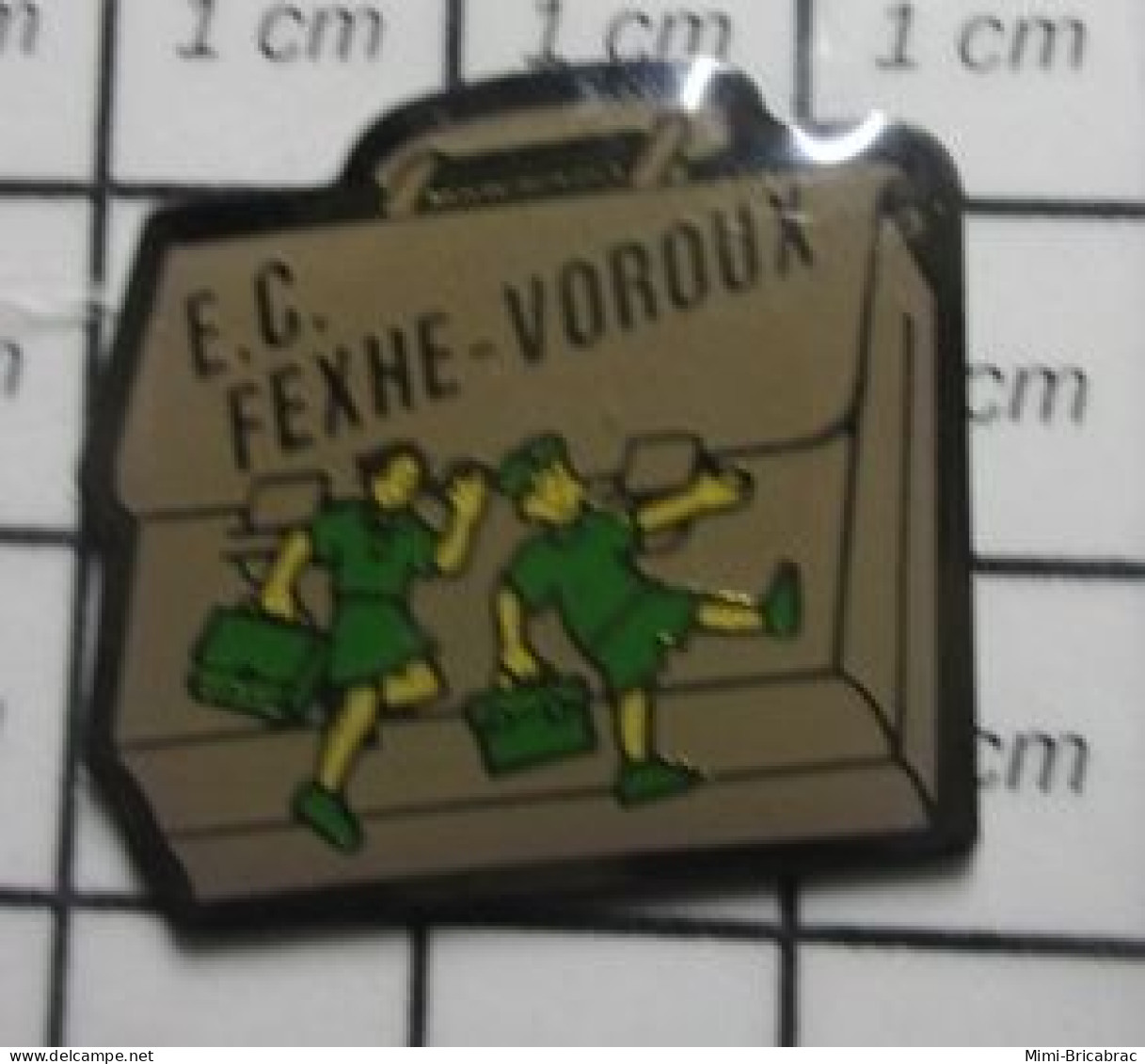 3122 Pin's Pins / Beau Et Rare / ADMINISTRATIONS / ECOLE COMMUNALE FEXHE VOROUX - Administración