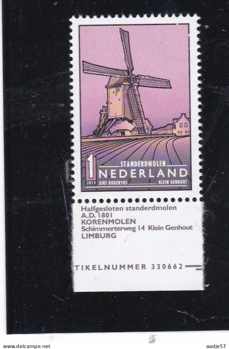 Nederland Pays Bas  2013 Standardmolen MNH** 5836 - Windmills