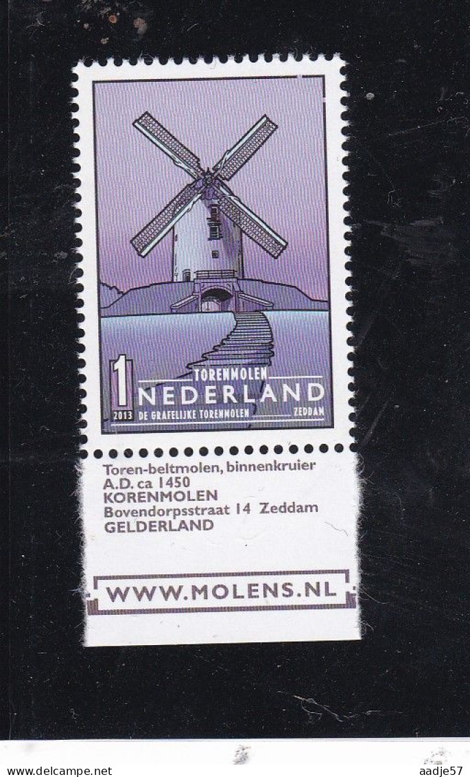 Nederland Pays Bas  2013 Torenmolen MNH** 5837 - Mühlen