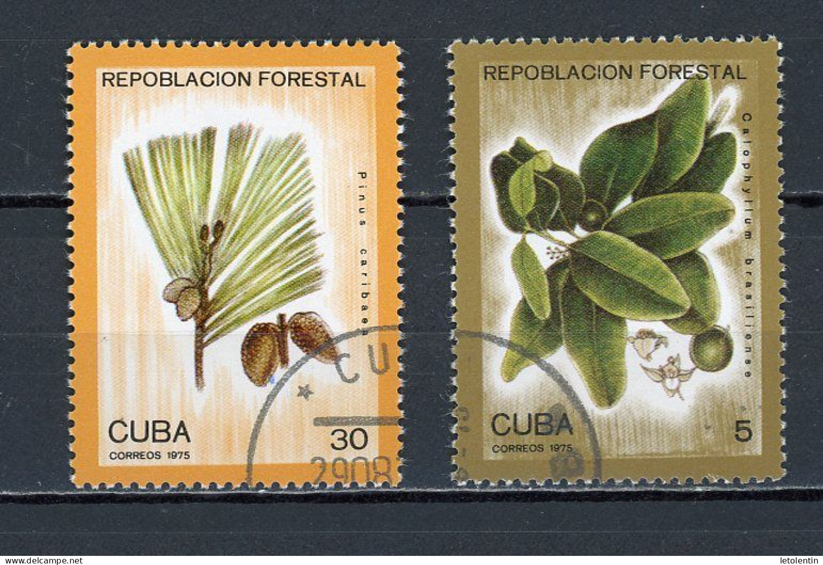 CUBA -  REBOISEMENT  N°Yt 1863+1865 Obli. - Gebruikt