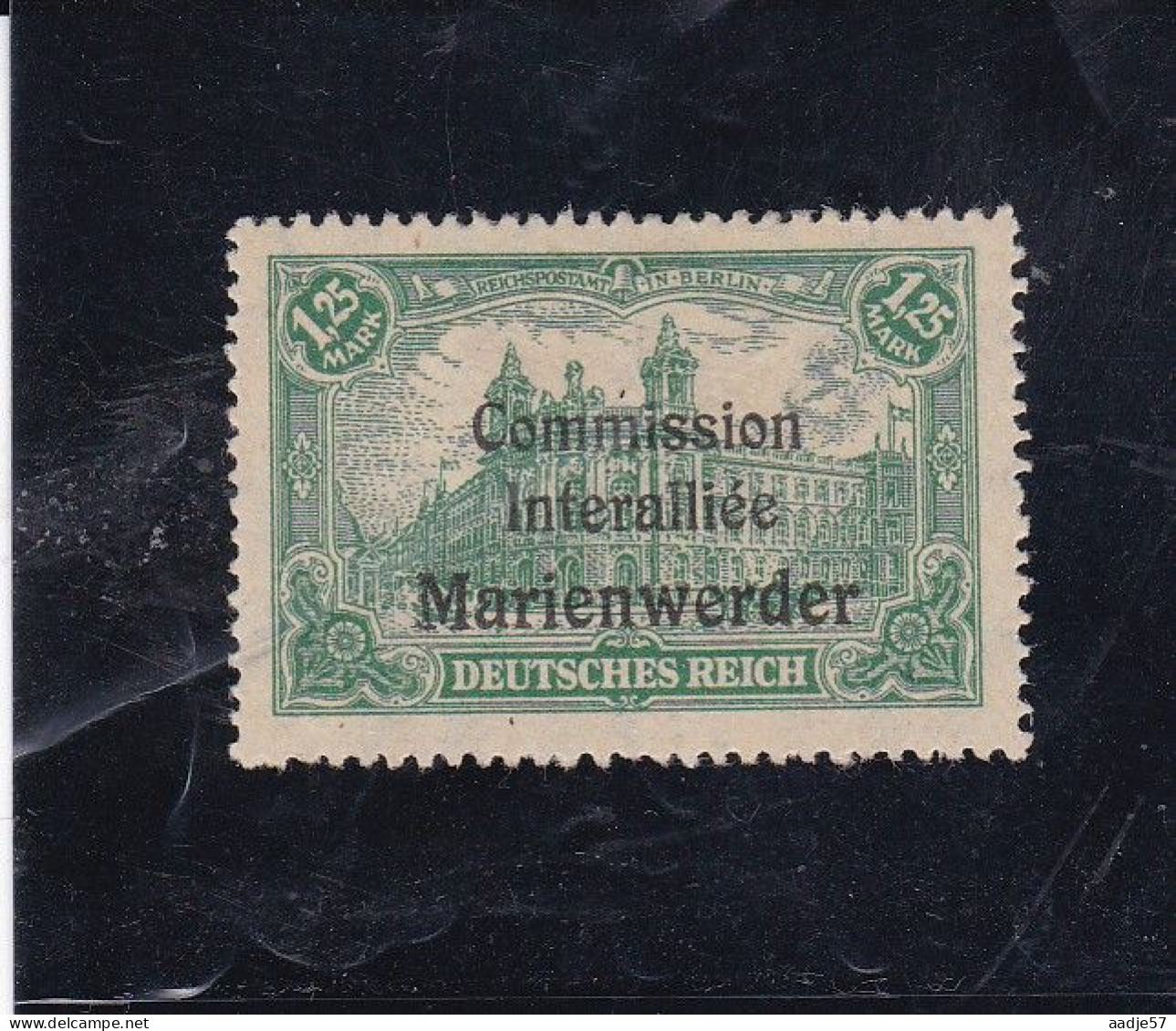 Marienwerder 1920 Mi.27 MH* 5839 - Andere & Zonder Classificatie