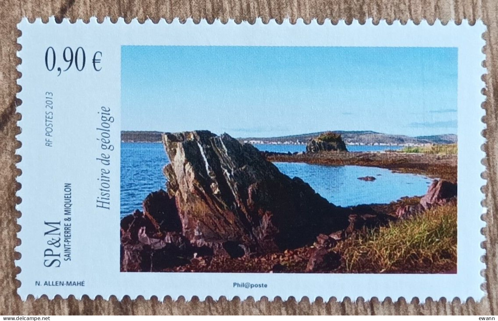 Saint Pierre Et Miquelon - YT N°1059 - Histoire De Géologie - 2013 - Neuf - Neufs