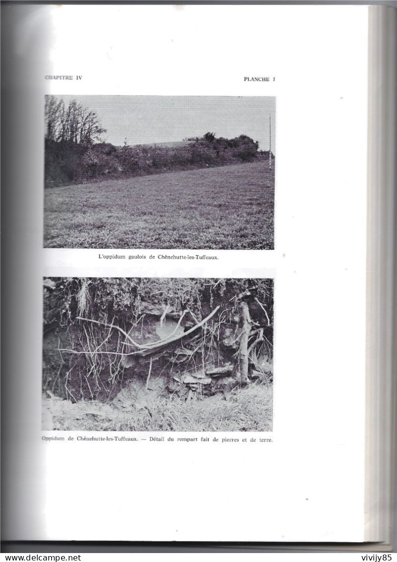 Livre Illustré "l'ANJOU Préhistorique Et Atchéologique , Quatre Mille Ans D'histoire " -ANGERS-GENNES-SAUMUR - Pays De Loire