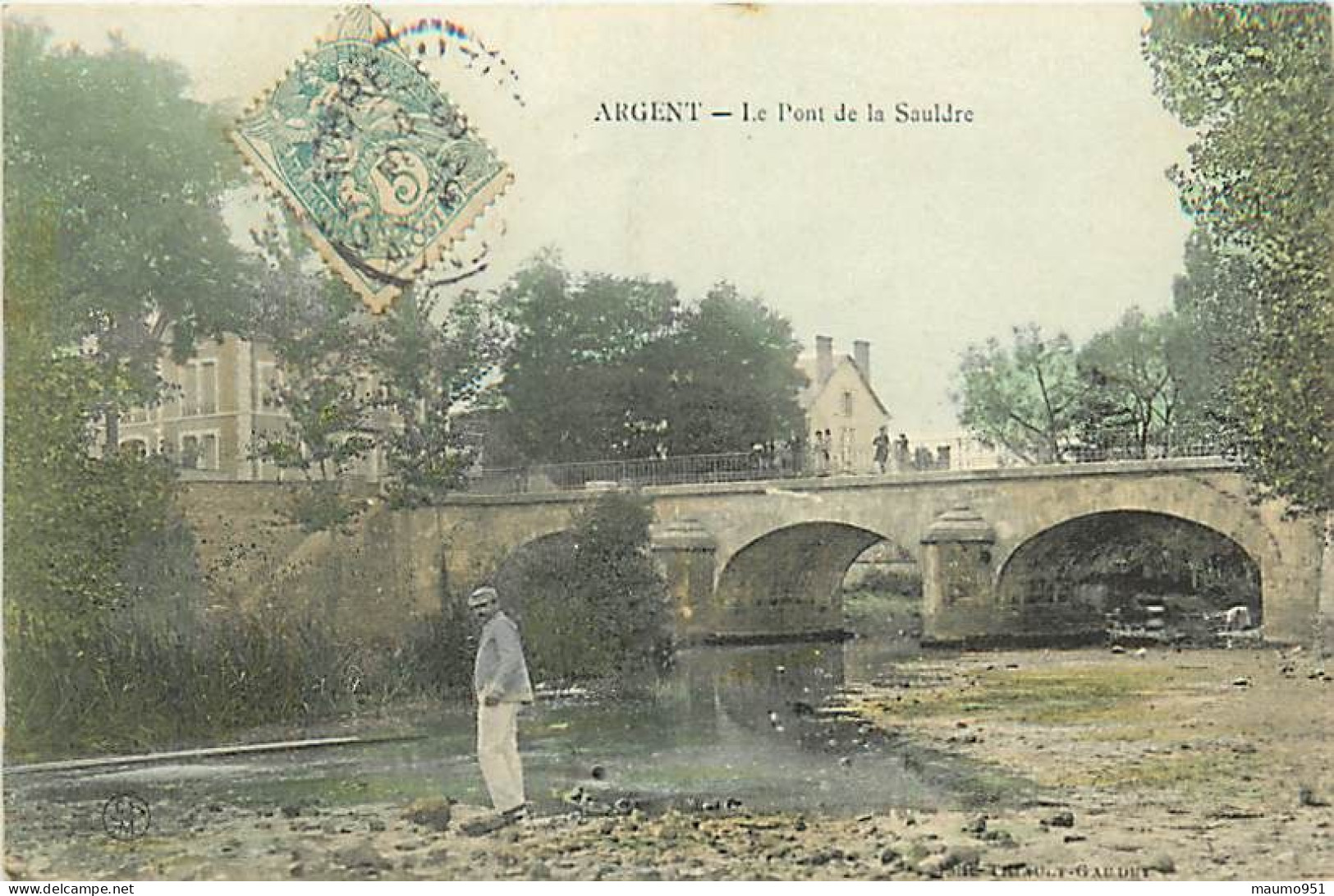 18 ARGENT - LE PONT DE LA SAULDRE - Argent-sur-Sauldre