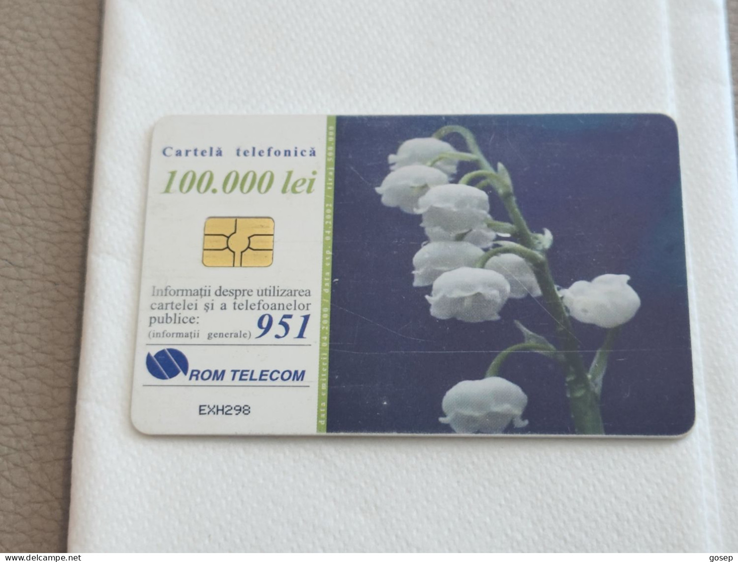 ROMANIA-(RO-ROM-0055A)-PETROM-(68)-(100.000 Lei)-(EXH298)-used Card+1card Prepiad Free - Roumanie