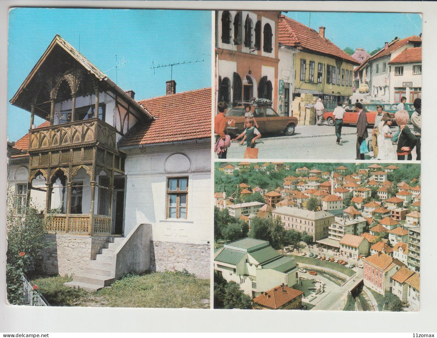 Bosnia - Tesanj Used Postcard  (bo902) Tešanj - Bosnie-Herzegovine