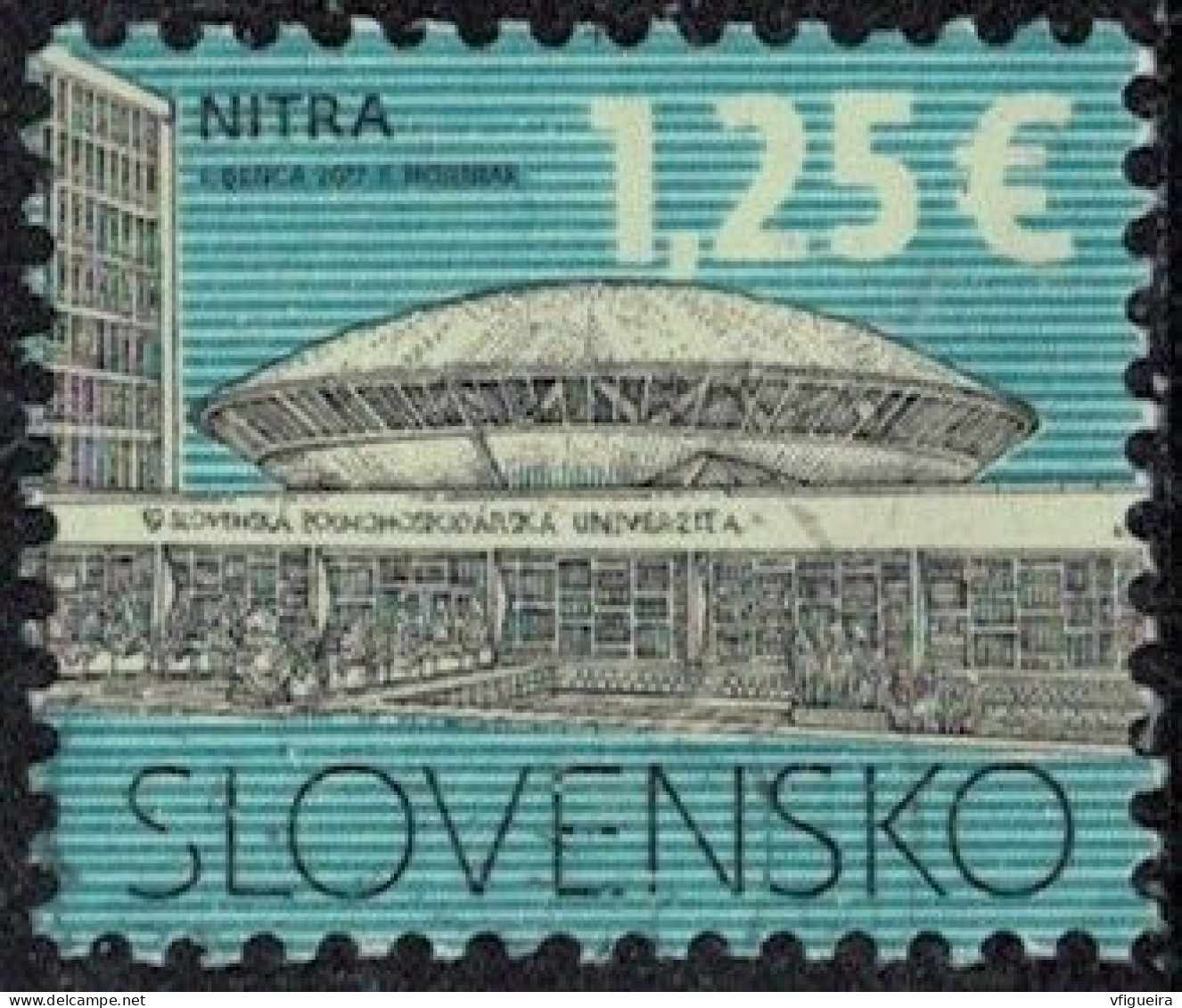 Slovaquie 2017 Oblitéré Used Université Slovaque D'Agriculture à Nitra Y&T SK 708 SU - Used Stamps