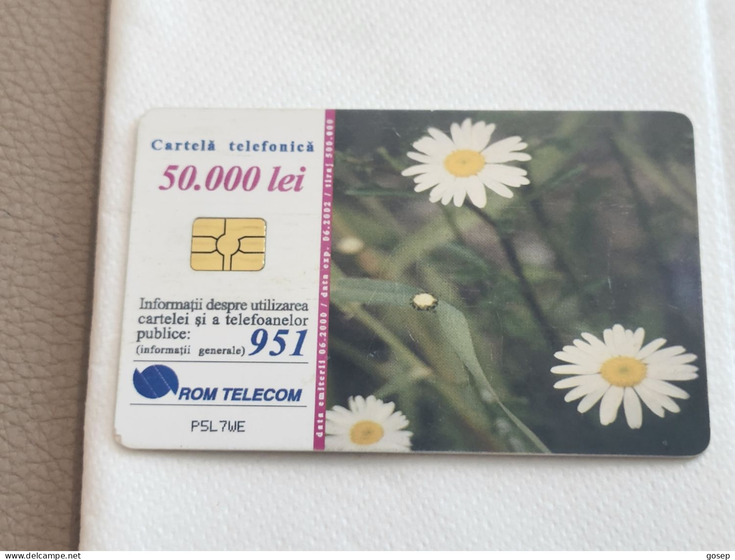 ROMANIA-(RO-ROM-0062A)-Sea-side 2-(69)-(50.000 Lei)-(P5L7WE)-used Card+1card Prepiad Free - Rumania